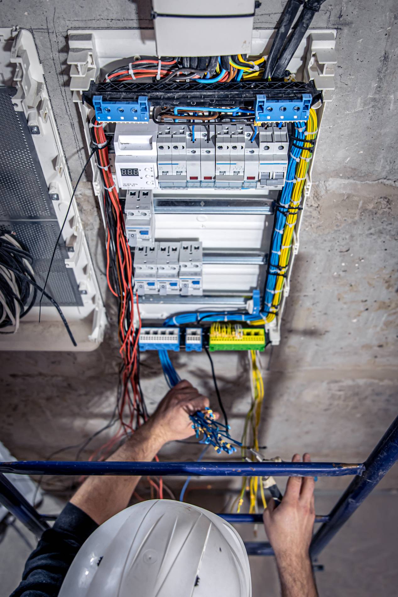 Installation et raccordement d’un tableau électrique